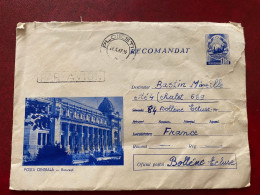 Posta Centrala Bucuresti, Recommandé Ploiesti  1967 Pour Bollene - Postmark Collection