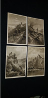 Cp ALLEMAGNE Burg Rheinstein Braubach Und Die Marksburg Wellmich Maus Schloss Stolzenfels Pfalx Das Deutsche Eck Coblenz - Collections & Lots