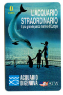 Promocard ATW Acquario Di Genova - Other & Unclassified