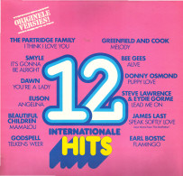 * LP *  12 INTERNATIONALE HITS - BEE GEES / GREENFIELD & COOK / SMYLE / DAWN / EUSON A.o. - Compilations