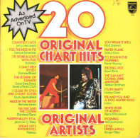 * LP *  20 ORIGINAL CHART HITS - JERRY LEE LEWIS / MANFRED MANN / STATUS QUO ? BLUE MINK A.o. - Compilations