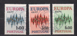 Cept 1972 Portugal Yvertnr. 1150-52 (°) Oblitéré Cote 2,40 Euro - 1972