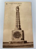 CPSM - BELGIQUE - POELKAPELLE - POELCAPELLE - Guynemer Gedenkbeeld - Monument Guynemer - Langemark-Poelkapelle