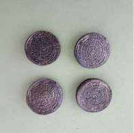 MODE . ACCESSOIRE . 4 BOUTONS ANCIENS - Réf.n°154M - - Buttons