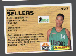 (Basket) Image PANINI 1994 N°127 BRAD SELLERS   (PPP42673/6) - Altri & Non Classificati