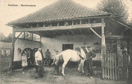 Favières * Maréchalerie * Ferrage Cheval , Maréchal Ferrant * Forge * Charron Bois Roue Métier * Villageois - Autres & Non Classés