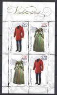 Hungary 2023. Famous Hungarian Costumes Nice Sheet MNH (**) - Unused Stamps