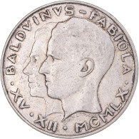 Monnaie, Belgique, 50 Francs, 50 Frank, 1960, TTB+, Argent, KM:152.1 - 50 Francs