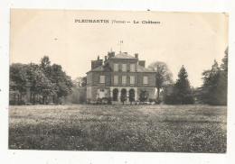 JC, Cp, 86, PLEUMARTIN, Le Château, Vierge - Pleumartin