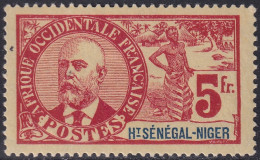 Upper Senegal & Niger 1906 Sc 17 Haut Sénégal-Niger Yt 17 MLH* - Unused Stamps