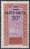 Upper Volta 1927 Sc 42 Haute-Volta Yt 40 MH* Thin At Top - Unused Stamps