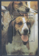 TIMBRE  ZEGEL STAMP  THEMATIQUE CHIEN HOND DOG BF S. TOME E PRINCIPE - Honden