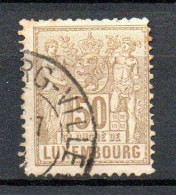 Col33 Luxembourg 1882 N° 56 Oblitéré  Cote : 5,00 € - 1882 Alegorias