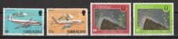 Gibraltar 1982 à 1987 : Timbres Yvert & Tellier N° 442 - 447 - 465 - 466 - 471 - 475 - 481 - 493 - 544 Et 552 Oblitérés. - Gibraltar