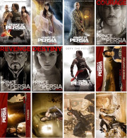 China Postcard，Prince Of Persia: Blade Of Persia Fantasy Poster Movie，12 Pcs - Chine
