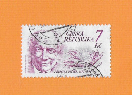 CZECH REPUBLIC 1995 Gestempelt°Used/Bedarf   MiNr. 66  #  Premsyl Pitter  #  Philosoph - Gebruikt