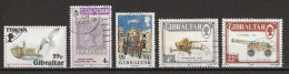 Gibraltar 1986 à 1989 : Timbres Yvert & Tellier N° 514 - 515 - 526 - 539 - 544 - 552 - 570 - 571 Et 585 Oblitérés. - Gibraltar