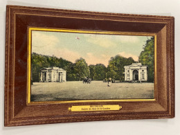 CPA - BELGIQUE - BRUXELLES - Entrée Du Bois De La Cambre - Avec Cadre Tableau - Marktpleinen, Pleinen