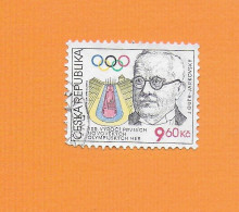 CZECH REPUBLIC 1996 Gestempelt°Used/Bedarf   MiNr. 105  "IOC 100 Jahre Olympische Spiele Der Neuzeit" - Gebraucht