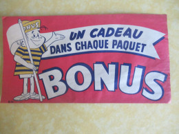 Chapeau Publicitaire Papier " Tour De France "/ BONUS /Un Cadeau Dans Chaque Paquet/ Vers 1955-1965              JE252 - Toy Memorabilia