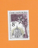 CZECH REPUBLIC 1996 Gestempelt°Used/Bedarf   MiNr. 119  "NEPOMUK-Kirche  In Zelena Hora" - Gebraucht