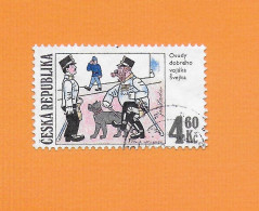CZECH REPUBLIC 1997 Gestempelt°Used/Bedarf   MiNr. 154  "Der Brave Soldat Schwejk" - Used Stamps