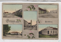 A 2301 GROSS - ENZERSDORF - PROBSTDORF, Gruss Aus..., 1910, Druckstelle - Gänserndorf