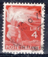 Italy 1945 Single Definitive Stamp In Fine Used - Usados