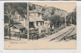 A 2340 MÖDLING - KLAUSEN,  "Zur Französin" An Der Eisenbahnlinie, 1912 - Mödling