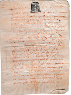 Manuscrit 4 Pages Du 8 Sept 1683 Avec Généralité De Tours - Manuscripts