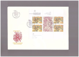 Portogallo- 1982 Fdc Europa Cept Foglietto - FDC