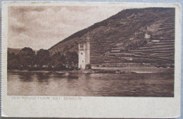 GERMANY DEUTSCHLAND MISC MAUSETURM TOWER BINGEN RHEIN KARTE POSTKARTE ANSICHTSKARTE POSTCARD CARD CARTE POSTALE CP PC AK - Donauwoerth