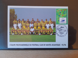 FC NANTES SPARTAK MOSCOU 1/4 FINALE CHAMPIONS LEAGUE 1996 FOOTBALL FUSSBALL SOCCER CALCIO FUTBOL FOOT FUTEBOL - Clubs Mythiques