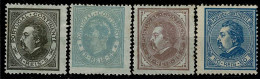 Portugal, 1880/1, # 52/5, MNG - Unused Stamps
