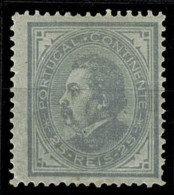 Portugal, 1880/1, # 54 Dent. 12 3/4, MH - Ungebraucht