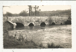 Cp, Carte Photo "Véronique" A. Cravant, Niort, 79, LA CHESNAYE, Le Pont Neuf De SAINTE NEOMAYE, 2 Scans - Other & Unclassified