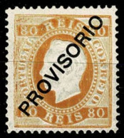 Portugal, 1892/3, # 88 (42i) Dent. 12 1/2, Papel Porcelana, MH - Unused Stamps