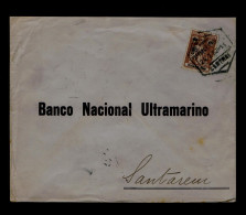 Gc7724 MOZAMBIQUE Ceres Mailed BNU Lourenço Marques  (24-07-1922) To Santarém  (11-08-1922) Portugal Publicitary Vessel - Postal Logo & Postmarks