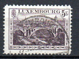 Col33 Luxembourg 1921 N° 134 Oblitéré  Cote : 11,00 € - 1921-27 Charlotte Frontansicht