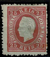 Portugal, 1870/6, # 40l Dent. 12 3/4, Tipo XIII, MNG - Nuevos