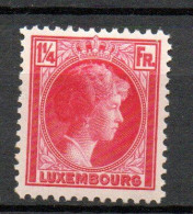 Col33 Luxembourg 1934 N° 250 Neuf X MH  Cote : 15,00 € - Used Stamps