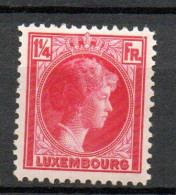 Col33 Luxembourg 1934 N° 250 Neuf X MH  Cote : 15,00 € - Usati