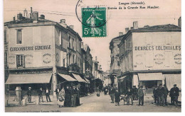 CPA COMMERCES RUE MAUBEC Langon - Magasins