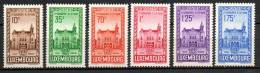 Col33 Luxembourg 1936 N° 282 à 287 Neuf X MH  Cote : 8,50 € - Gebraucht