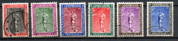 Col33 Luxembourg 1937 N° 294 à 299 Oblitéré  Cote : 25,00 € - Gebraucht