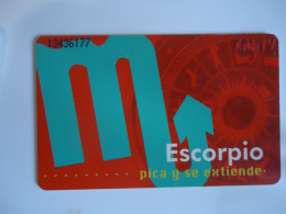 VENEZUELA USED CARDS ZODIAC - Zodiac