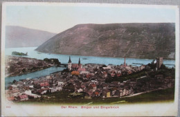 GERMANY DEUTSCHLAND MISC BINGEN RHEIN BRIDGE PANORAMA AK CP KARTE POSTCARD POSTKARTE ANSICHTSKARTE CARTE POSTALE CARD - Schoeneweide