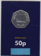 Guernsey 2019 50 Years Anniversary BUNC 50p Bunc Coin - Guernsey