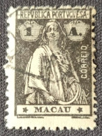 MAC5211U7 - Type Ceres 1 Avo Used Stamp - Macau - 1913 - Oblitérés