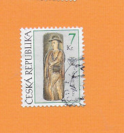 CZECH REPUBLIC 1997 Gestempelt°Used/Bedarf   MiNr. 230 "VOLKSKUNST # Bienenkorb: Schornsteinfeger"" - Oblitérés